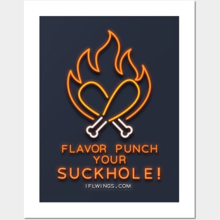 Flavor Punch Your Suckhole! Posters and Art